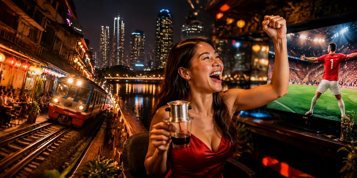 Người dùng tại Hà Nội trải nghiệm cá cược trực tuyến thoải mái bên ly cà phê buổi sáng