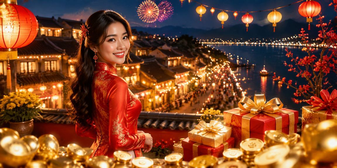 Đèn lồng Hội An lung linh trong dịp lễ hội gắn với không khí khuyến mãi đặc biệt